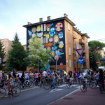 biciclettata tra i murales 2016