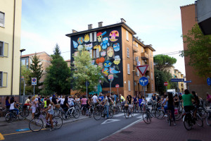 biciclettata tra i murales 2016