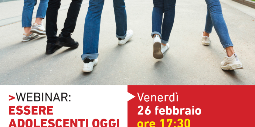 Webinar essere adolescente oggi organizzato dal Comune di Ravenna e Regione Emilia Romagna